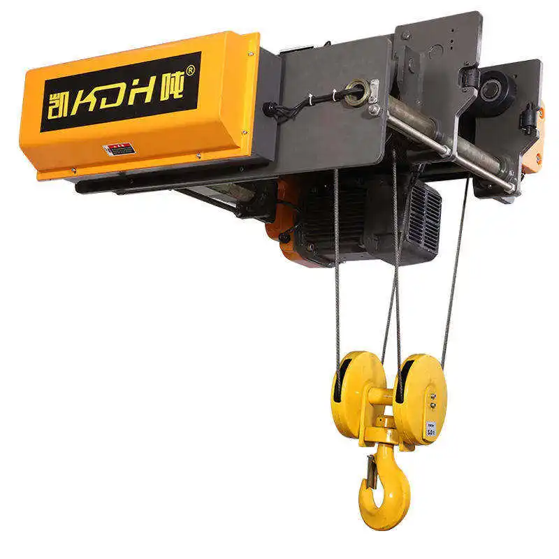 Portable Lifting Hoist And Cross Beam Trolley Crane Electric Hoist 5t 6m EQ Rail For Hoist Crane