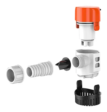 Seaflo 2000 GPH 12v Submersible Boat Marine Plumbing Electric Bilge Pump Easy install 360 rotation