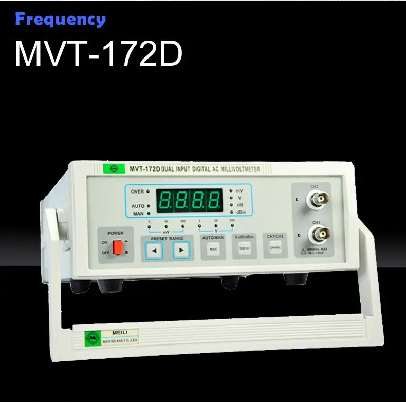 Milli voltmeterRF Millivoltmeter Digital 1000MHZ 1mV 10V LCD Display With 3999 Readout HFJ-8AD