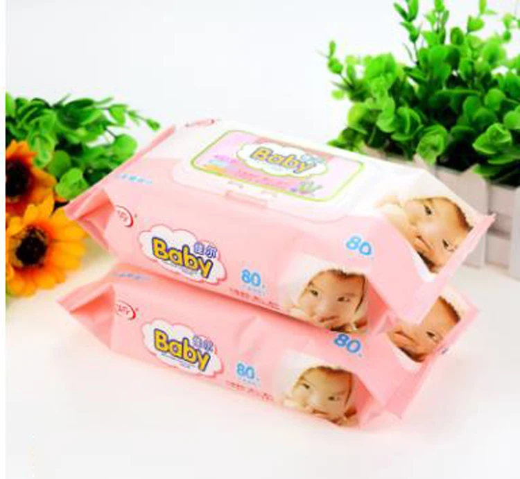 
Customized size bamboo disposable alcohol free baby cleaning wipes 