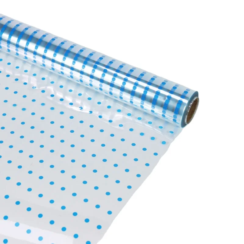 Wholesale Custom High Quality Plastic Gifts Flower Clear Cellophane Wrap Roll 6mil Cellophane Wrap/Rolls