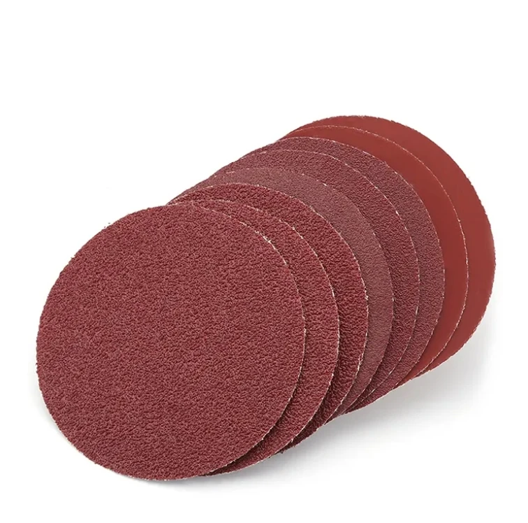 Wholesale Hook And Loop Sanding Pad 150mm 120mm Abrasive Sanding Disc Round Sanding Paper Disc for wood and metal