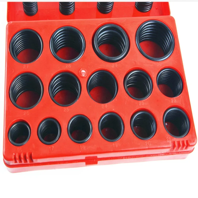 Universal Rubber O-Ring Assortment Set Gasket Automotive Seal SAE Kit