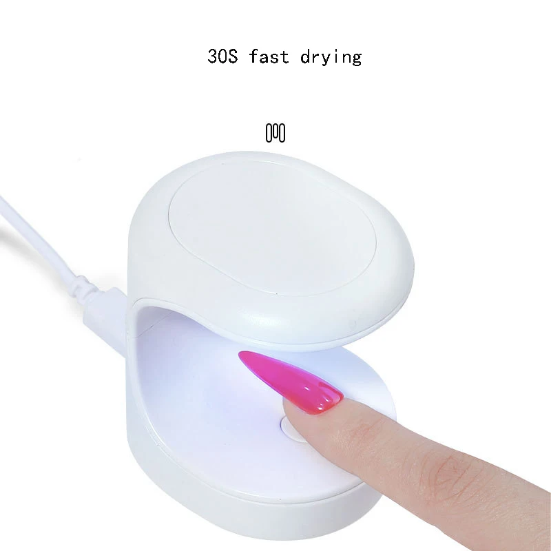 Wholesale mini C- shape with USB  portable nails dryer gel polish  UV light Curing Lamp