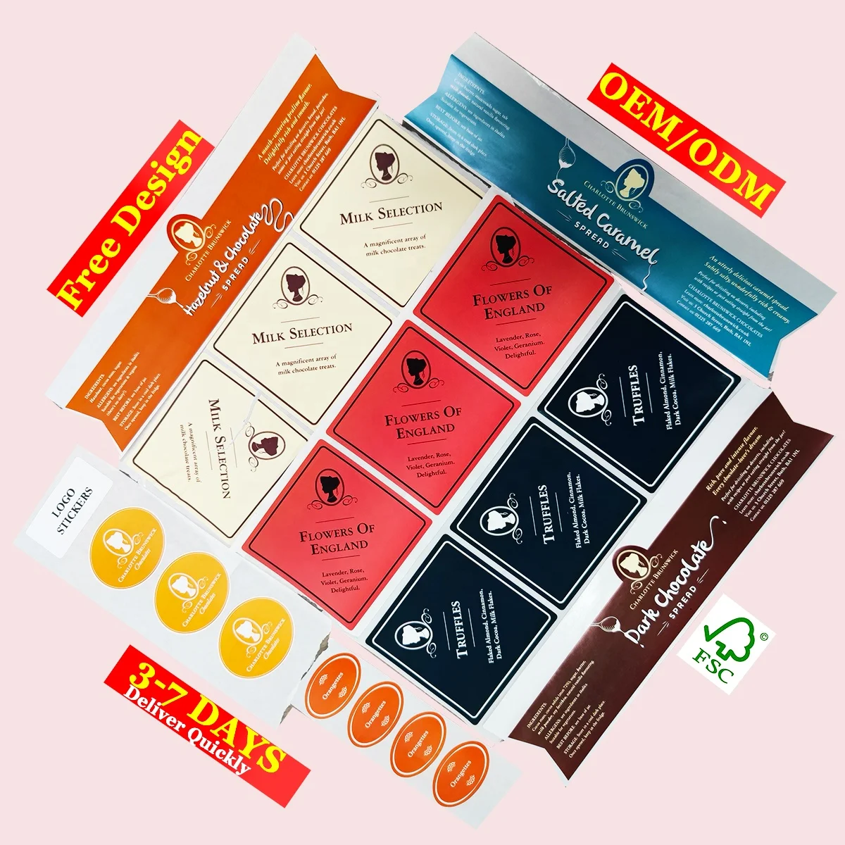 Custom product label with Logo QR code Label Sticker Printing Holographic Laser bar code sticker vinyl product tag