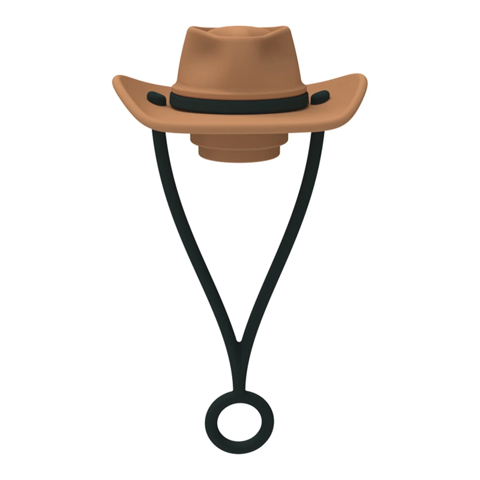Reusable 10mm Straw Cover Caps for Stanley Cup Cowboy Hat Straw Topper Compatible with Stanley Hats Tumbler