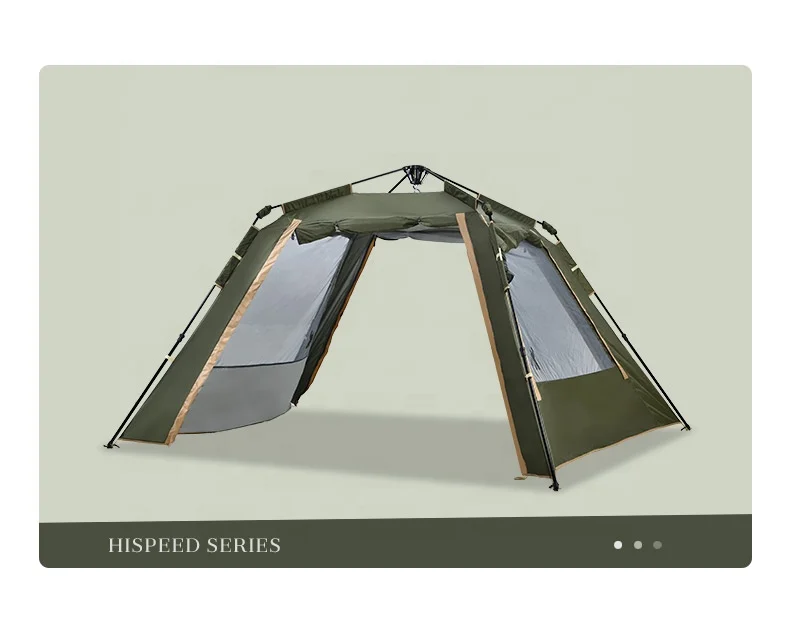 HISPEED Large Camping Automatic Tent Pop Up Portable 4 Season Outdoor Camping Tent for 2 People