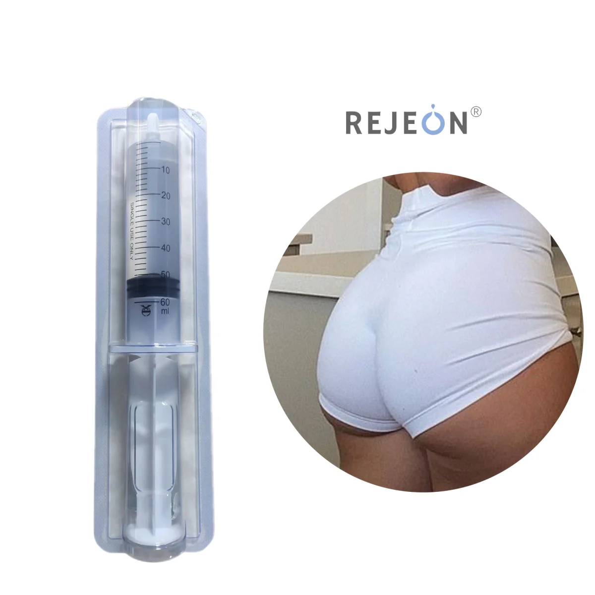 Rejeon Reyoungel Factory Supply Cheap Customized Long-lasting 20mg/ml Hyaluronic Acid Dermal Filler Injection Buttock
