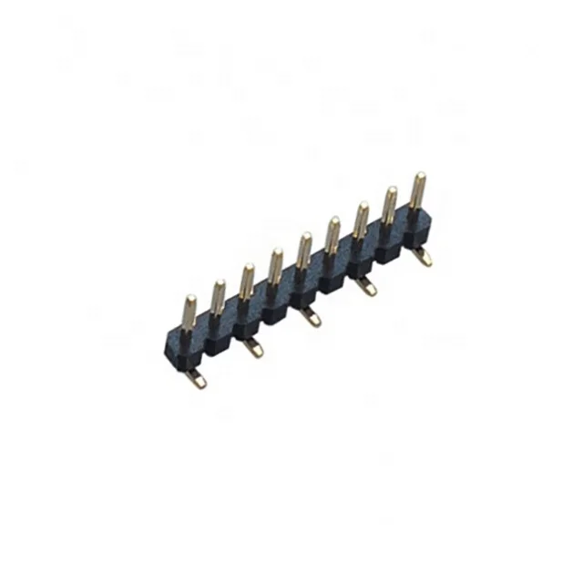 H2.0  Dual Plastic Single Row Right angle Type  Pin Header 2.0 Pin Header