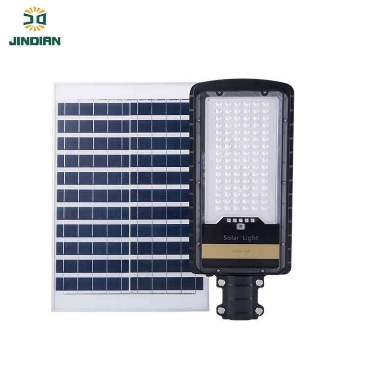 JD Factory Price 395*160mm 80W IP65 solar panel street light