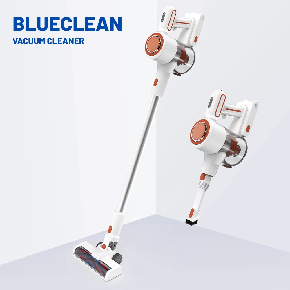 Professional 200W Digital Light Sofa Home Rechargeable Portable Wireless Battery Stick Upright Handheld Cordless Vacuum Cleaner