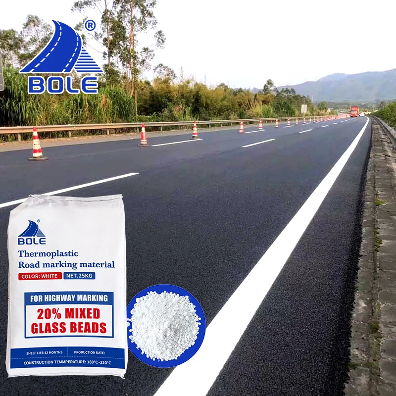 ISO factory reflective hot melt thermoplastic based road marking paint retroreflective thermoplastic paint