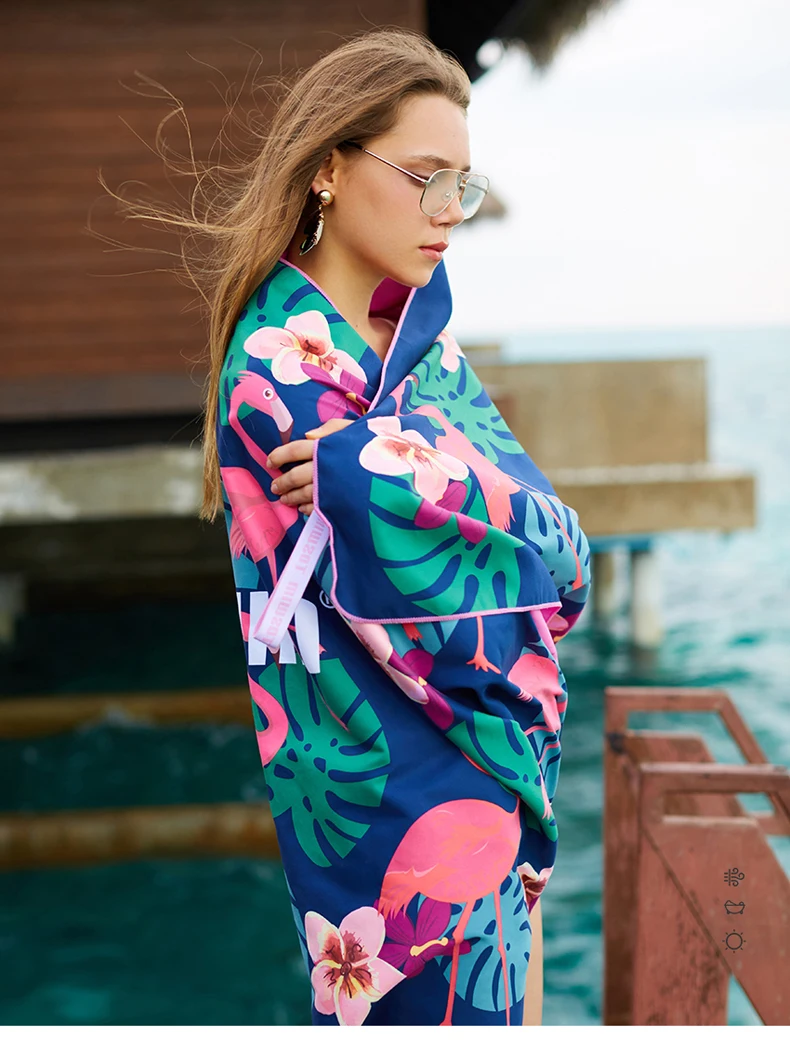 China Suppliers Custom Beach Towel With Cartoon Characters New Soft Quick-drying Cotton Digital Printing Custom Beach Towel