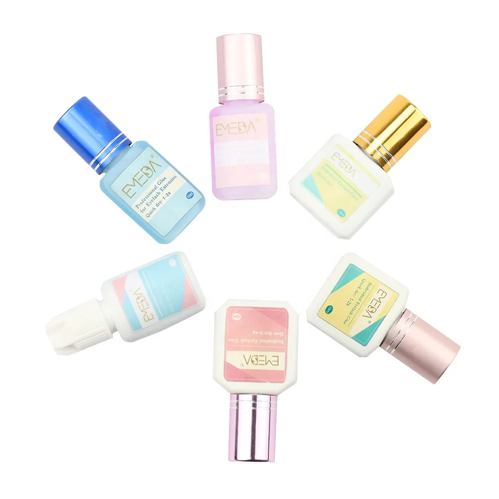 Eyelash Glue 0.5 Seconds Lash Manufacturer Factory 5ml Black Strrong Wholesale Custom Lash Adhes Glue Eyelash Glue