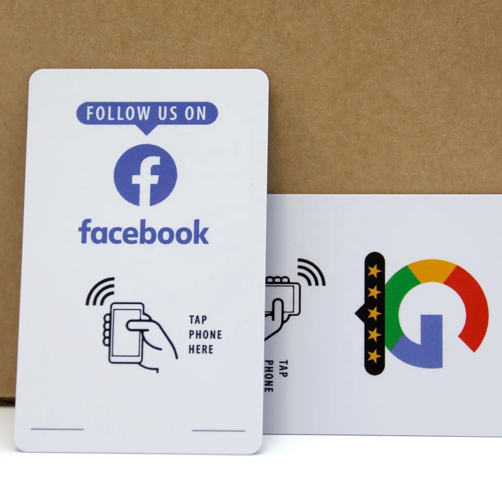 Programmable Nfc Tag Cards Yelp Reviews Cards Pvc Card With Chip NTAG215