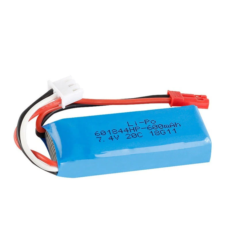 Wholesale 601844 2S 7.4V 20C 450mAh 500mAh Rechargeable Lipo Batteries RC Lithium Ion Battery For RC Racing Car
