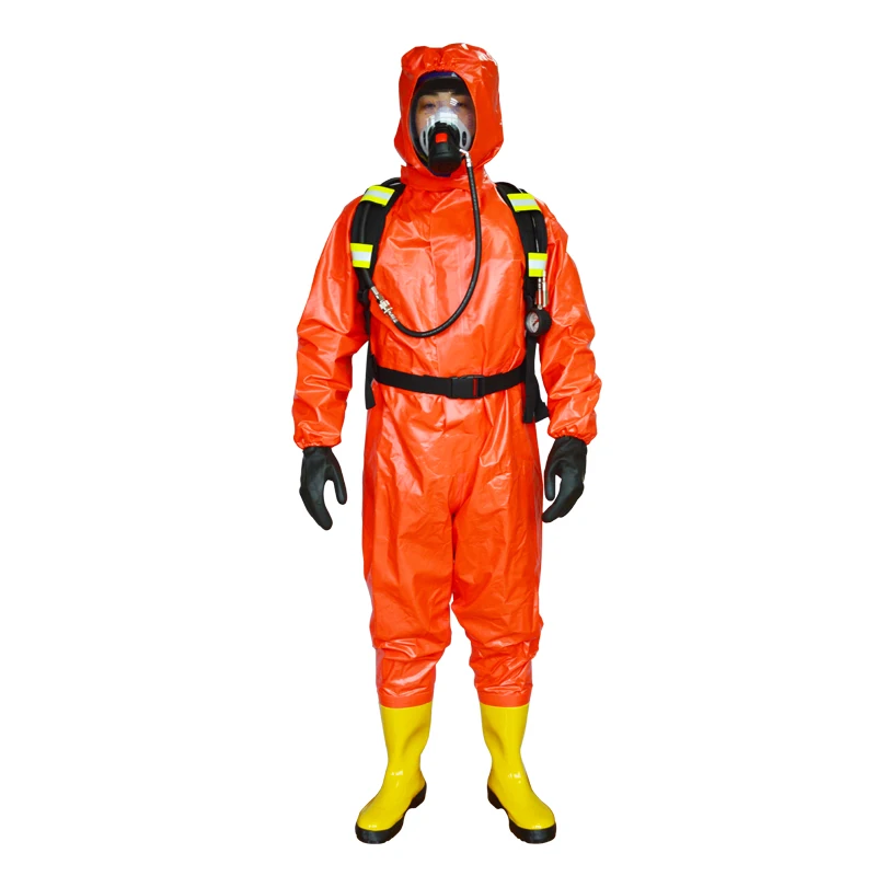 High Quality Fire Fighting Chemical Safety Suit Chemical proof Suits For Sale