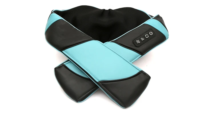 Innovative Products 2024 Deep Kneading Massage Shawl 3 Speeds Shiatsu Shoulder Massage With Heat 12V 2A