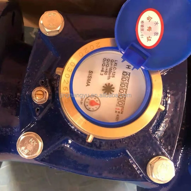 Чугунным корпусом Отделяемый механический воды 6 дюймов герконовый переключатель счетчика воды