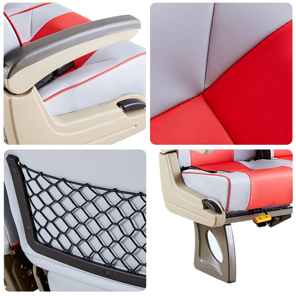 Well Designed car single seat for vw bus, folding seat for bus with seat belt