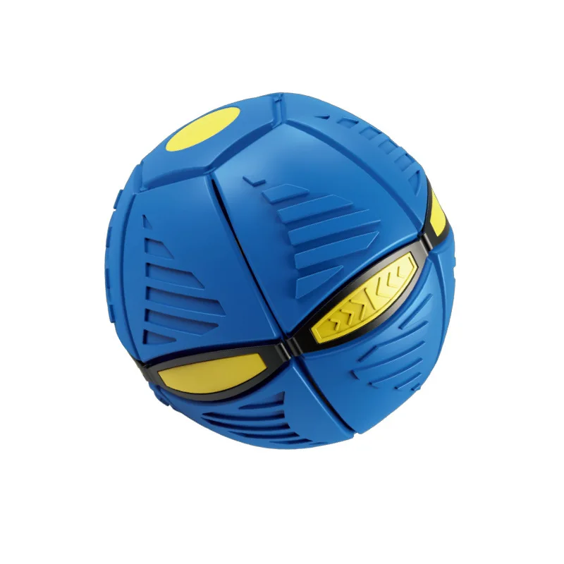 Yohi Flying Ufo Flat Throw Bal Disc Ball With Led Light Toy Kid Outdoor Garden Basketball Game