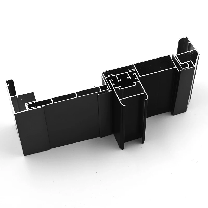 aluminum slim doors frames aluminium frame profile for wardrobe glass sliding door