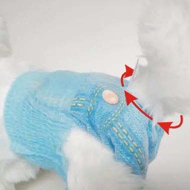 Earth Friendly Pet Disposable Large Female Denim Dog Diaper For Physiological Protection