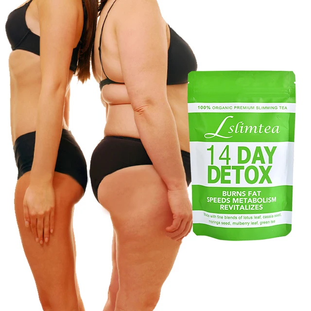 Custom Fast Weight Loss Belly Burning Fat Skinny Tetox Diet Flat Tummy Wholesale Detox Slim Tea with moringa