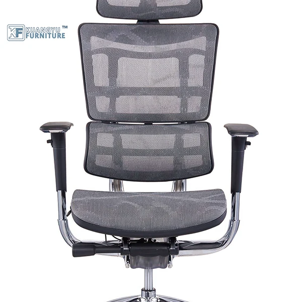 New High Back Ergonomic Mesh Office Chair Adjustable Armrest seat sliding function