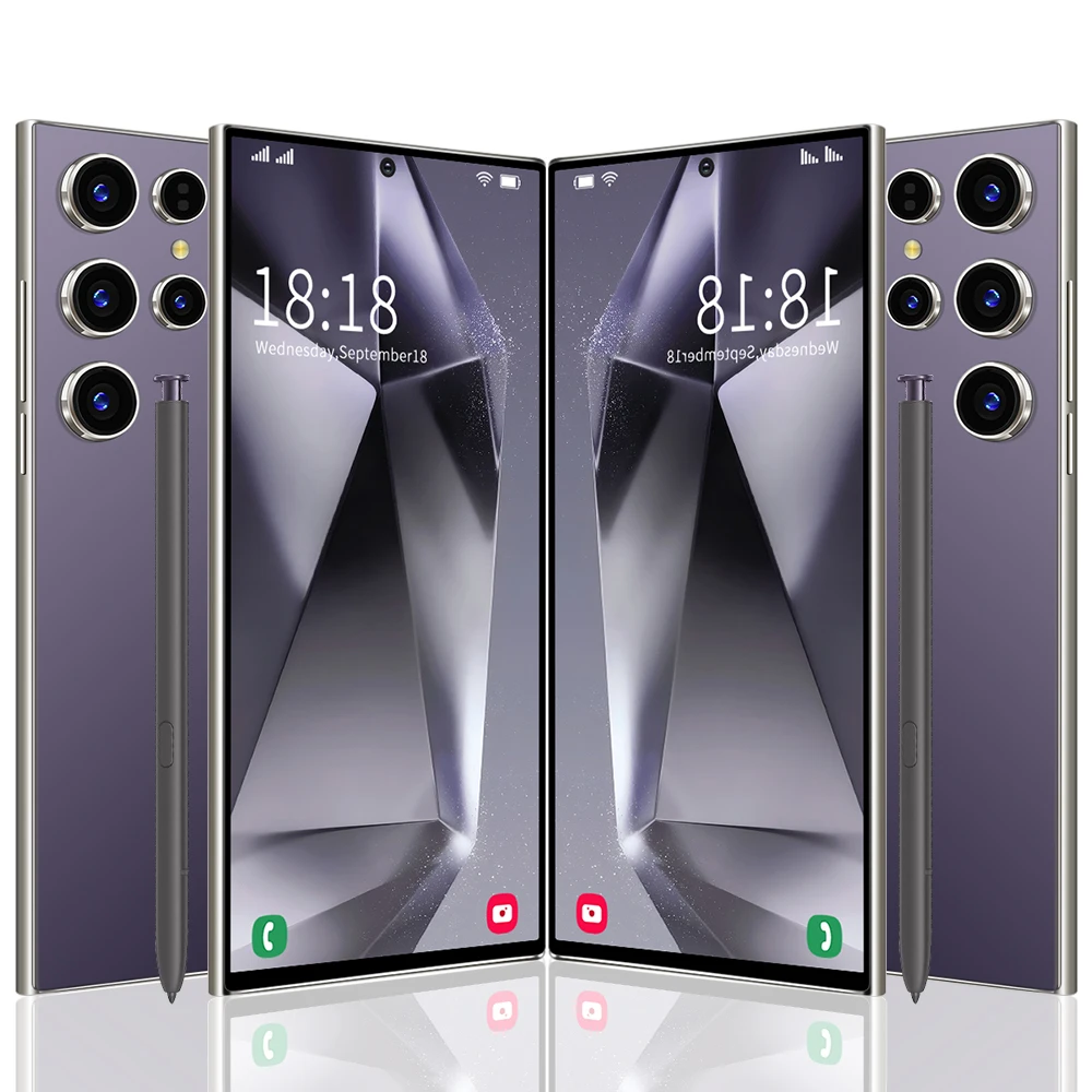 2024 Original S24 ULTRA Smartphone New Arrival 16GB+1TB S24 ULTRA Unlock Android Mobile Phones