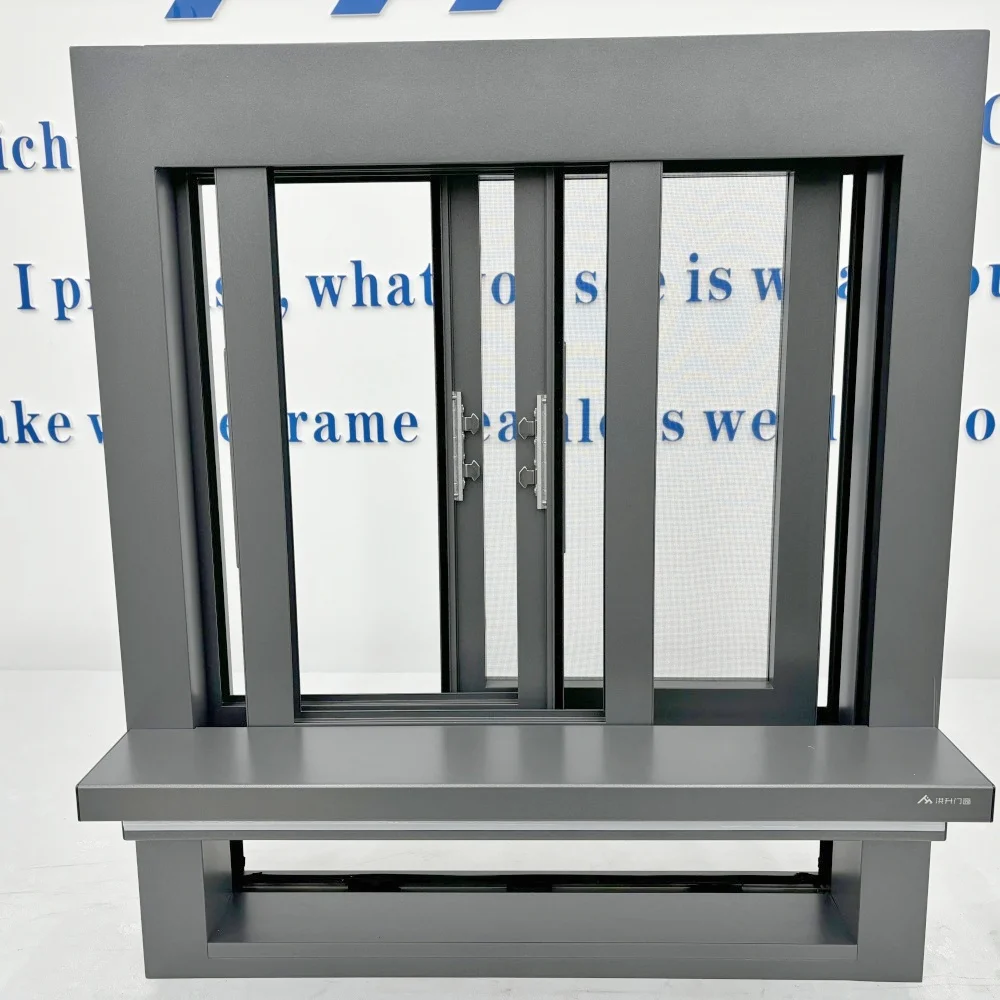High Quality Energy-Efficient Sliding Windows for Modern Homes Elegant Vertical Opening for Villas and Kitchen