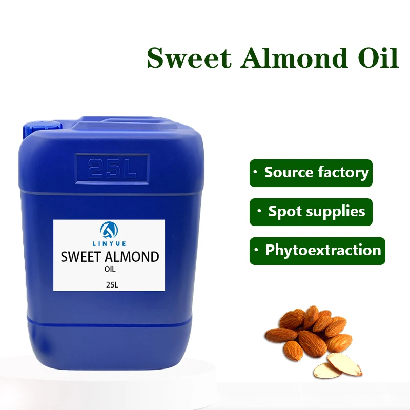 Wholesale & bulk 25kgs Sweet Almond  oil blue bottle with great quality and affordable price