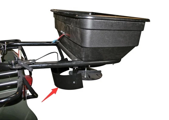 12v ATV Spreader can spread seed and  fertilizer and sand