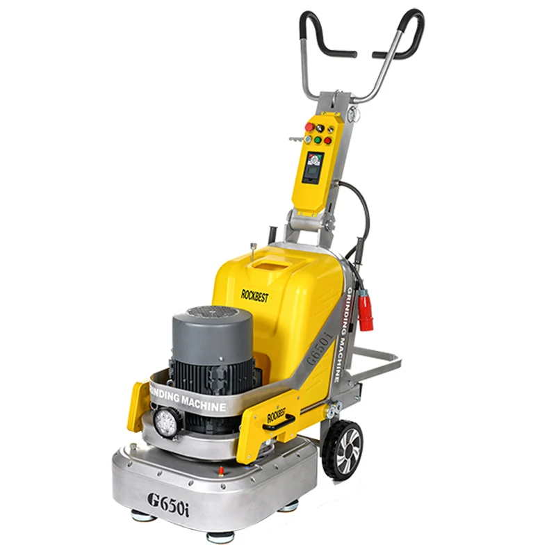 square plate concrete floor grinding polishing machine