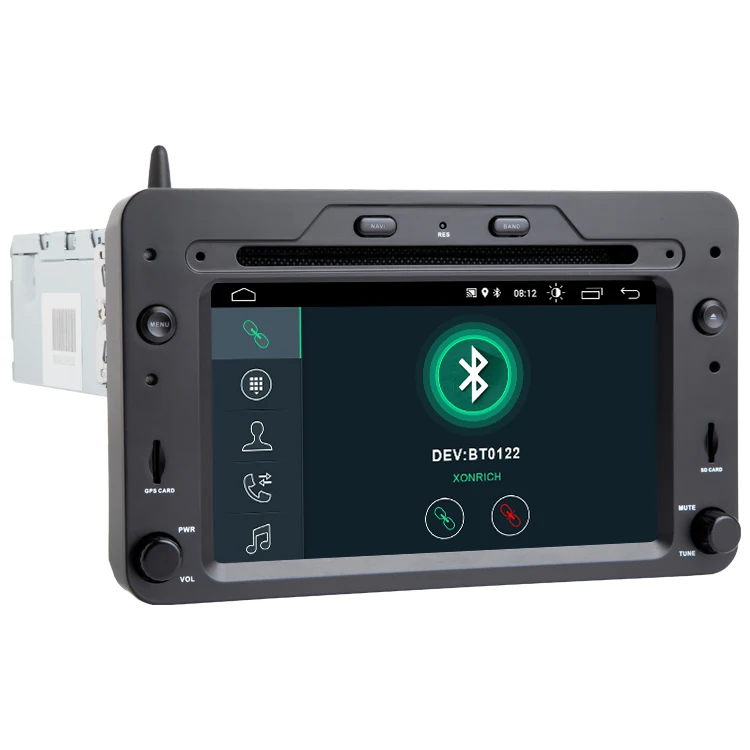Автомобильный DVD-плеер 1 DIN 2 Гб ОЗУ + 32 ПЗУ 6 дюйма Android для Alfa Romeo 159 Brera Spider GPS-навигация радио авто
