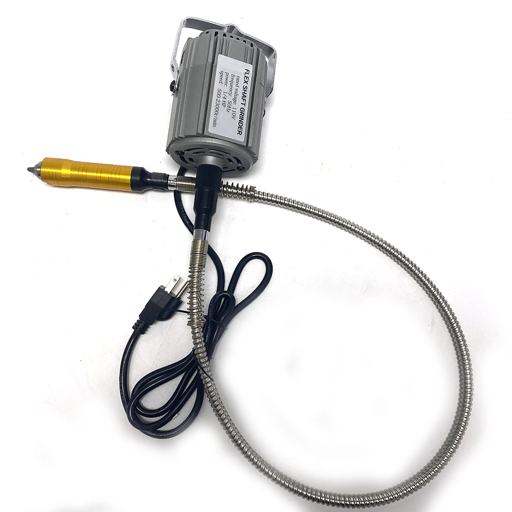 TASANOL 23000rpm 780W Goldsmith Machine Tools Flex Shaft Grinder Flex Shaft Machine Electrical Drills