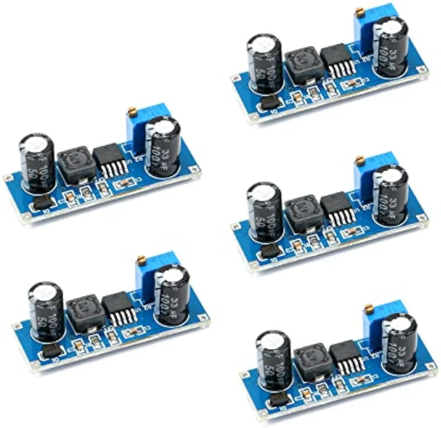 Aismartlink  XL7015 DC-DC Power Converter Module 1.25-20V Adjustable Step Down Power Module Voltage Converter Module