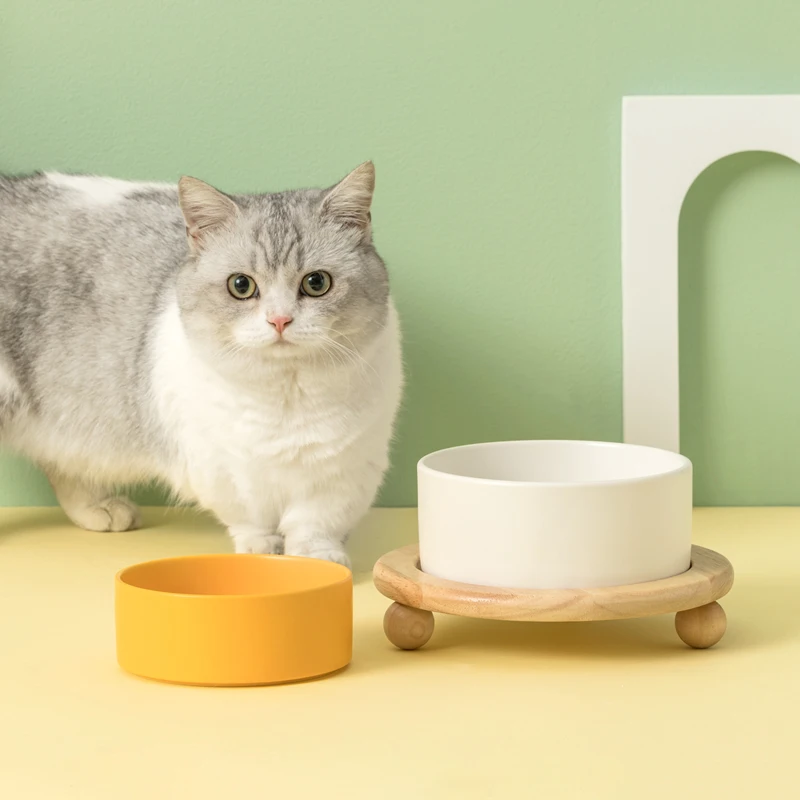 Производитель, кормушка для питомцев с регулируемой подставкой, креативная керамическая миска для воды и еды, портативная безопасная миска для питомцев, миски для собак и кошек