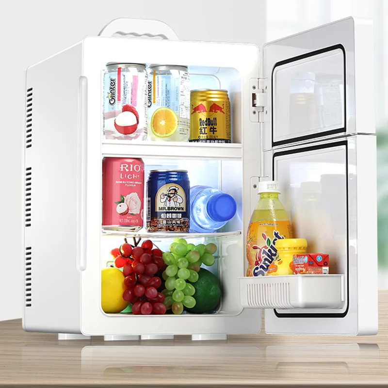 Fashion Portable Ultra Quiet Frigidaire Little Mini Fridge 22L Small Refrigerator Without Freezer for Offices Dorms Bedroom