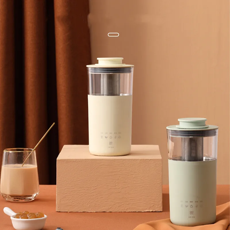 5 In 1 Electric Coffee Maker Multifunction Portable Milk Tea Machine Milk Frother Automatic Tea Maker Milk Tea Coffee