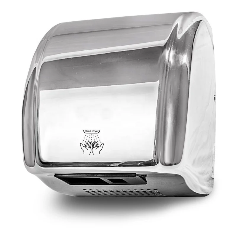 Stainless Steel Hotel Handdrier Infrared Touch Free Automatic High Speed Commercial Hand Dryer For Bathroom