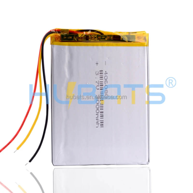 406080 3000mAh 3.7V Lithium Polymer Battery with 3 wires for Onyx Book Darwin 3 Readers Books E-Book
