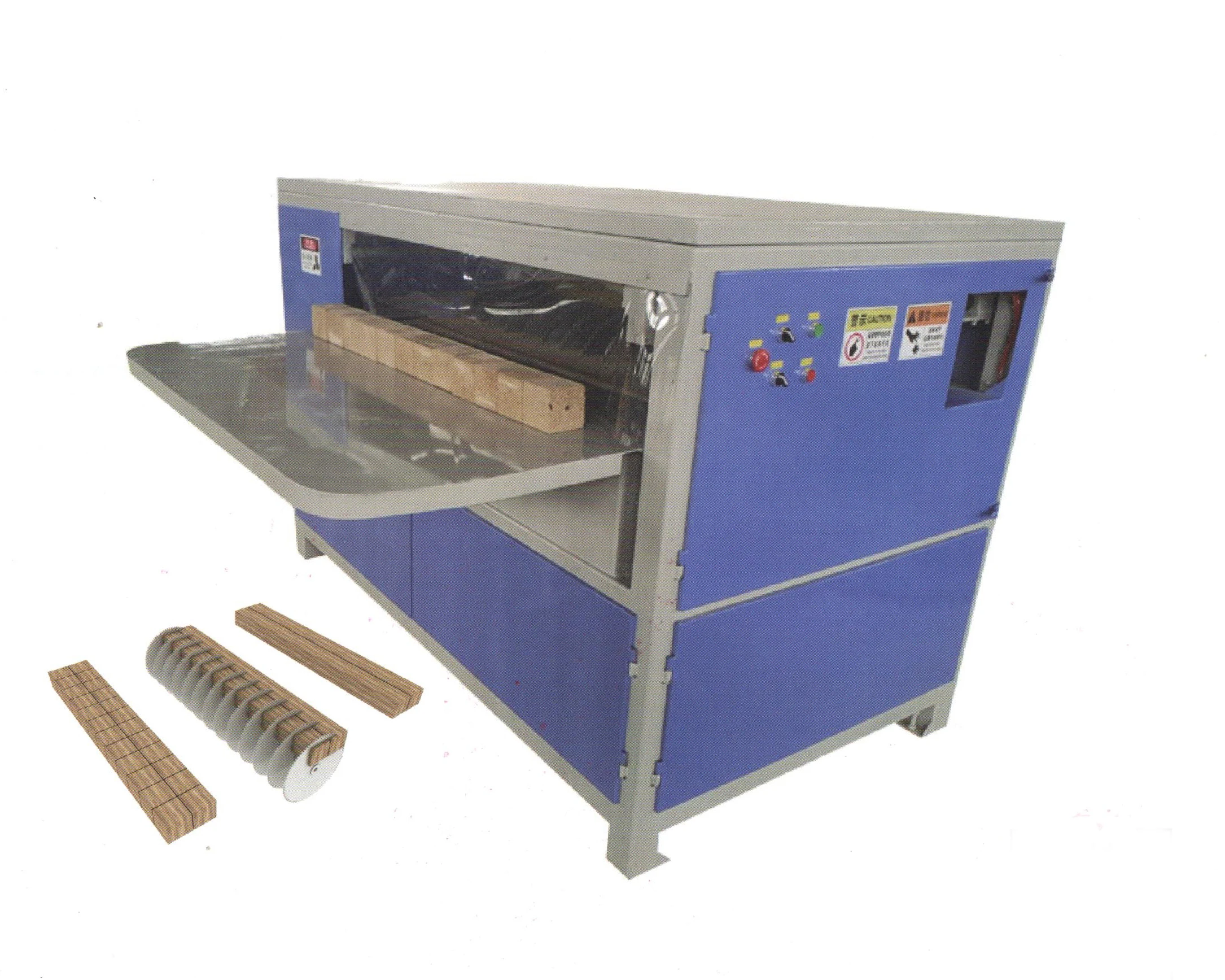Other Woodworking Machinery Pallet Auxiliary Equipment Part Of Pallet Machine Production Line Wooden Foot Pier Multi - Piece Saw