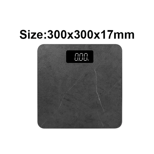 Electronic body scale weiging bathroom scale 180kg with hollow-carved design in platform