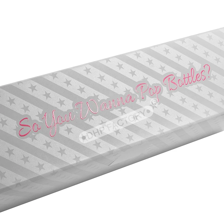 Customized Logo Luxury Silver Foil Embossing XL Wine Whiskey Brandy Magnetic Rigid Paper Boxes Packaging With EVA Velvet