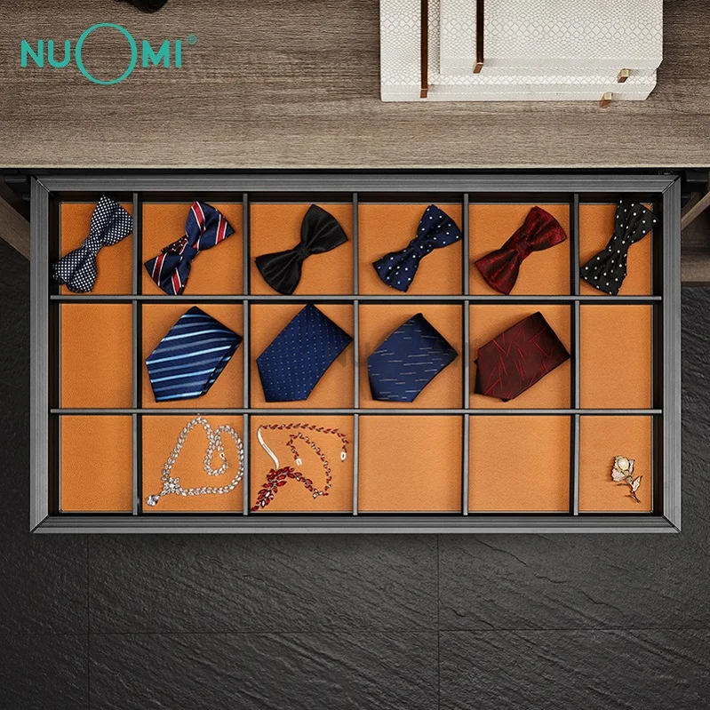 
NUOMI JADE series Furniture Fitting Popular Color Jewelry Shelf 