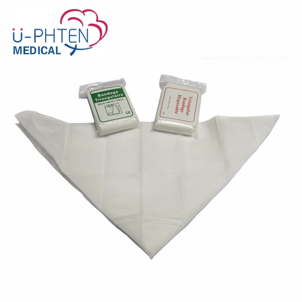 Non-woven bandage medical care wound triangular bandage