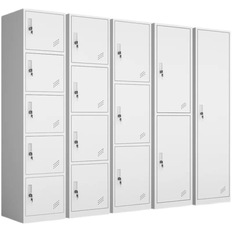 ULT-ZD-0628 Disassembly And Assembly Of Iron Steel Gym Locker Filing Cabinet 5 Door Staff Storage Cabinet Locker With Lock