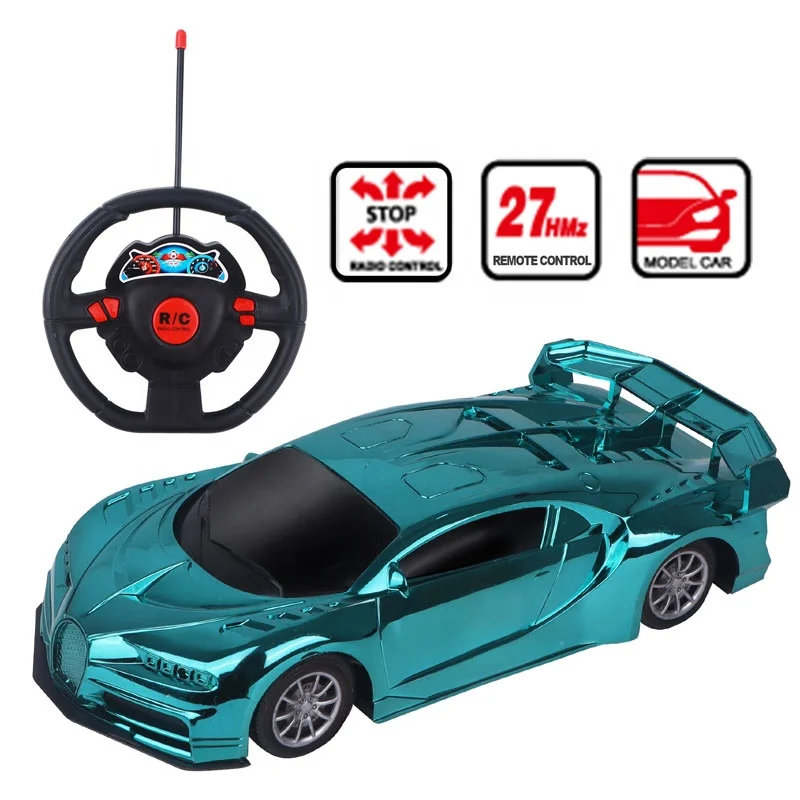 rc sport vehicle toys 4 channel electroplate model cars 1/18