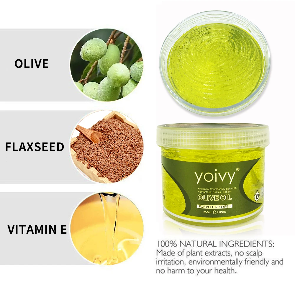 Good Price New Hair Styling Gel  Edge Control Hair Fine Shine Hair Gel for men